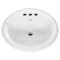 Product Image of Rondalyn Countertop Sink w/ 4 Faucet Centers (White)