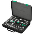 Product Image of 8100 SC 4 Zyklop Speed Ratchet Set, 1/2" Drive, Imperial (38 pieces)