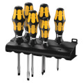 Product Image of 932 S/6 Kraftform Chiseldriver 6-Piece Screwdriver Set w/ Rack