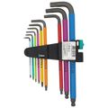 Product Image of 950/9 Hex-Plus 1 Metric 9-Piece L-Key Set w/ BlackLaser Surface Treatment (Multicolor)
