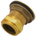 Product Image of 1" Brass Bar Plug (1-1/2" Height)