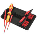 Product Image of 15-Piece Kraftform Kompakt VDE Extra Slim 1 Torque Screwdriver and Blade Set (1.2-3.0 Nm)