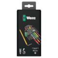 Product Image of 967/9 TX BO 1 SB 9-Piece L-Key Set for TORX Screws w/ BlackLaser (Multicolor)