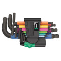 Product Image of 950/9 Hex-Plus 2 Metric 9-Piece L-Key Set w/ BlackLaser (Multicolored)