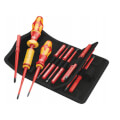 Product Image of Kraftform Kompakt VDE 16 Torque Screwdriver and Blade Set, 1.2-3.0 Nm Extra Slim 1 (16 Pieces)