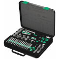 Product Image of 8100 SA/SC 2 Zyklop Speed Ratchet Set, 1/4" Drive & 1/2" Drive, Metric (43 pieces)