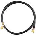 Product Image of 60" Low Loss Black Refrigeration Vacuum Hose, 3/8" SAE