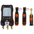 Product Image of 550S Kit, 2-Valve Smart Digital Manifold w/ 2 Wireless Pipe Clamp Temp. Probes & Wireless Vacuum Probe