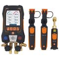 Product Image of 558s, Digital Manifold w/ 4-Way Valve Block, Intuitive Touchscreen, and Wireless Temperature & Vacuum Probes