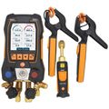 Product Image of 558s, Digital Manifold w/ 4-Way Valve Block, Intuitive Touchscreen, Wireless Temperature & Vacuum Probes, and 4-Hose Charging Set