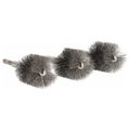 Product Image of 1-1/2" ID, 1-3/4 " Actual Brush Diameter, Steel, Power Fitting and Cleaning Brush (Pack of 3)