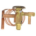 Product Image of 3/8" x 1/2" ODF Angle HFESC-Series Externally Equalized Valve (1.5 Ton)