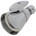 Product Image of 2-1/4" Chrome Plated Solid Brass Deluxe Shower Head (2.5 GPM Adjustable)
