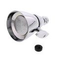 Product Image of 3" Chrome Plated Solid Brass Deluxe Shower Head (2.5 GPM Adjustable)