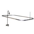 Product Image of Add-A-Shower Kit with Plastic Showerhead, Brass Bathcock and Complete Ceiling Support Kit