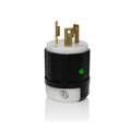 Product Image of Locking Plug, 30A, 250V Power Indication (Black) & White