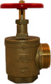 Product Image of 2-1/2" FNPT X MNST Angle Hose Valve (Rough Brass)