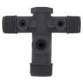 Product Image of 1-1/4" x 1" x 3-5/8" Sch. 80 PVC Solid Tank Tee