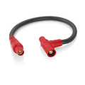 Product Image of 16 Series Cam-Type Taper Nose "Soft" Tapping Tee, Female plug to Female/Male Tee, 24" Cable Length, 4/0, 400A Max (Red)