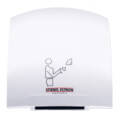 Galaxy 1 120V Ultra-Quiet Touchless Automatic Hand Dryer (ABS White)
