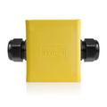 Product Image of Portable Outlet Box, Single-Gang, Extra Deep, Feed-Thru Style, Cable Diameter (0.590", 1.000") (Yellow)