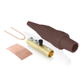 Product Image of 16 Series Plug, Female, 190A Max, 600V Double Set Screw Termination, #6-#2 Cable Range (Brown)