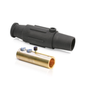 Product Image of 17 Series Plug, Female, 600A Max, 600 Volt, Double Set Screw Termination, 350-500 MCM Cable Range (Black)