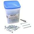 Product Image of PROTECH Sheet Metal Screws w/Drill Chuck - Size 8 x 2" - 1/4" Hex Head (250/Pkg.), 86-11061-250PK