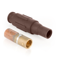 Product Image of 22 Series Plug, Female, 690A Max, 600V Crimp Tube Termination, 500-750 MCM Cable Range (Brown)
