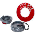 Product Image of 4" x 4" FNPT Storz Kit w/Cap & Wall Plate (UL)