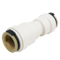 Plastic Quick-Connect Reducing Coupling, 3/4" CTS x 1/2" CTS