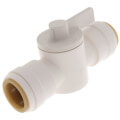 Polysulfone Quick-Connect Stop Valve, 3/4" CTS