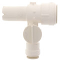 3591-1810 (P-1087) Polysulfone Quick-Connect Left Single Stem Body, 1" x 1/2" CTS