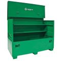Product Image of 30" D x 48" H x 72" W 16 Gauge Steel Flat-Top Box, Green