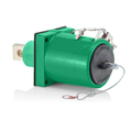 Product Image of Rhino-Hide 1 Pole Fem 45 Deg Receptacle 1 Hole Bus Bar, 313MCM-777MCM Cable (Green)