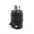 Product Image of Locking Plug, 15A, 250V All Black