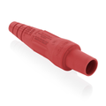 Product Image of 16 Series Single Pole Cam Type Female Detachable Plug Sleeve Only, Taper Nose, Cable Range 2/0, 4/0 (Red)