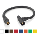 Product Image of 16 Series Cam-Type Taper Nose "Soft" Tapping Tee, Female plug to Female/Male Tee, 24" Cable Length, 4/0, 400A Max (Blue)
