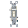 Product Image of 15A 3-way Toggle Switch, Non-grounding (Brown)