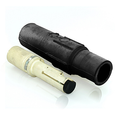 Product Image of Taper Nose In-line Latching Male Connector, 23 Series Single Pole Cam-type Contact & Insulator, Crimped, 350-500MCM, 690A Max (Black)