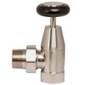 Product Image of 1-1/4" FIP Windsor Control Valve, Failsafe Brass-On-Brass Seals for Steam & Hydronic Systems (Satin Nickel)