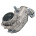 3/8" Zinc BX-Flex 90-Degree Squeeze Connector
