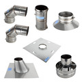 Product Image of 4" Angled Roof Termination Kit