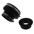 4" x 2" Flexible Coupling (Clay to Cast Iron or PVC)