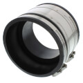 4" x 4" Strong Back PVC Shielded Coupling (Clay to Cast Iron, PVC, Steel, Lead)