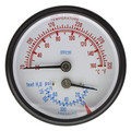 Product Image of 2-1/2" Water Temperature/Pressure Gauge For Burnham Boilers, 100282-03
