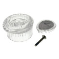 Product Image of Posi-Temp Knob Handle Kit w/ White and Chrome Insert, 100710