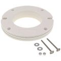 Product Image of ABS Closet Flange Extension Kit w/ 1/4" x 3-1/2" Closet Bolts, Nuts & Washers