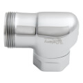 Product Image of TruStop 3/4" Angle Control Stop for Slip Fit Connection (Chrome Plated)