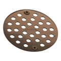 Product Image of Oil Rubbed Bronze 4" Screw On Shower Strainer, 102763ORB
